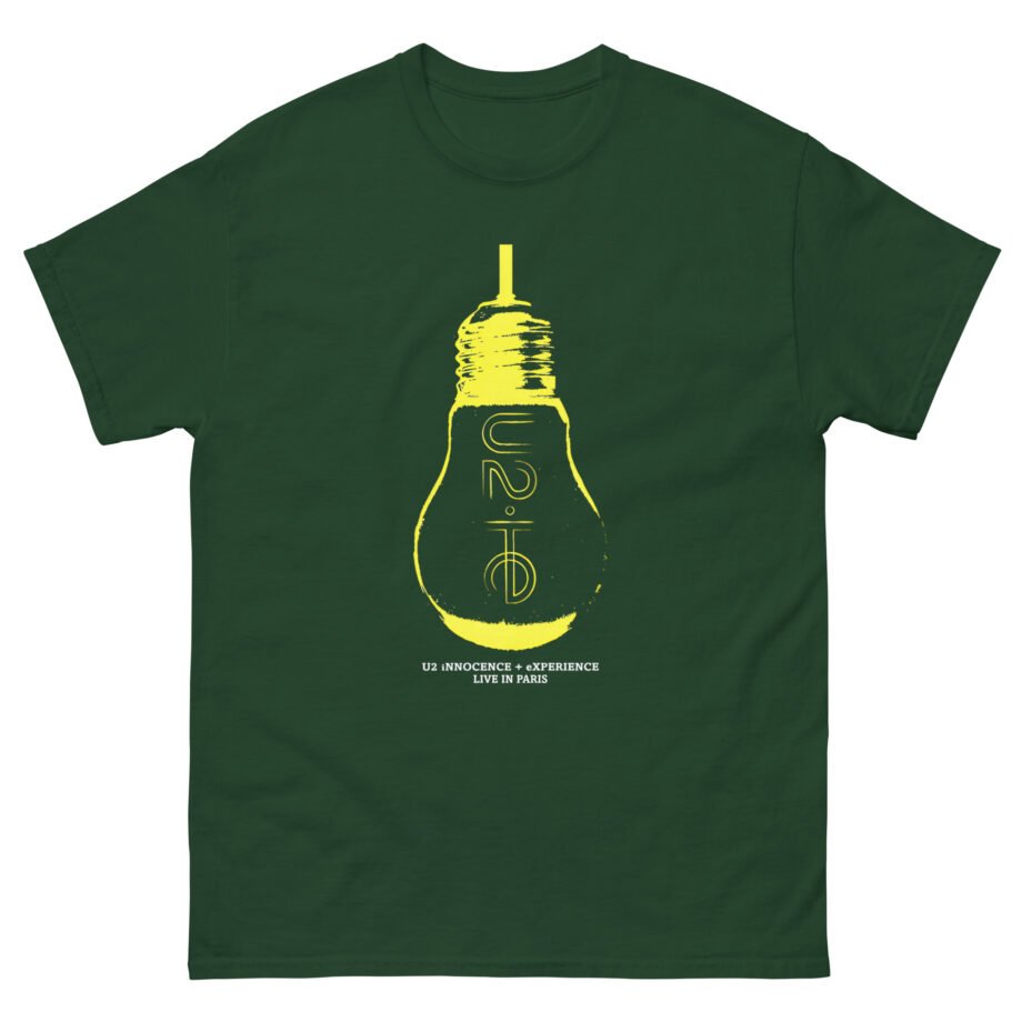 U2 Ie Lightbulb Unisex classic tee