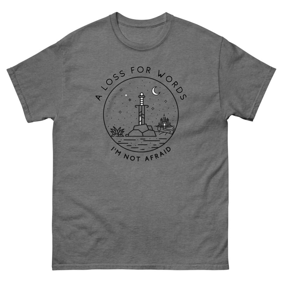 A Loss for Words Sword Unisex classic tee
