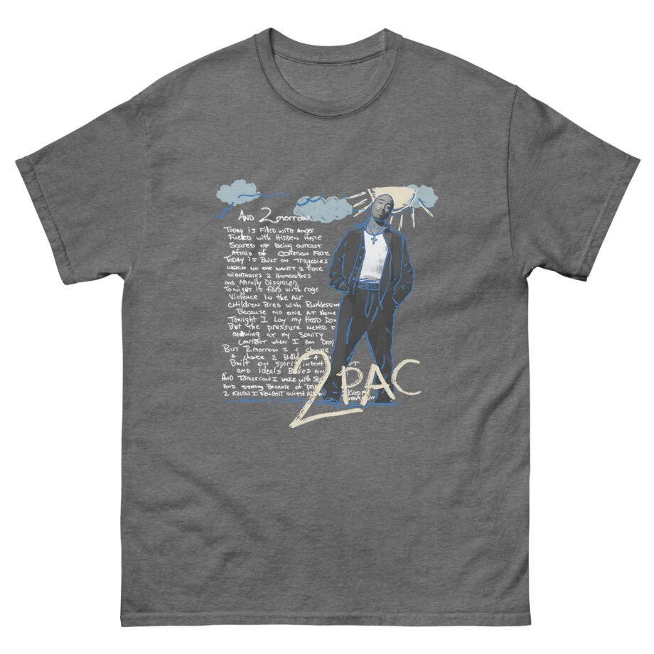 2pac and 2morrow Notebook Unisex classic tee