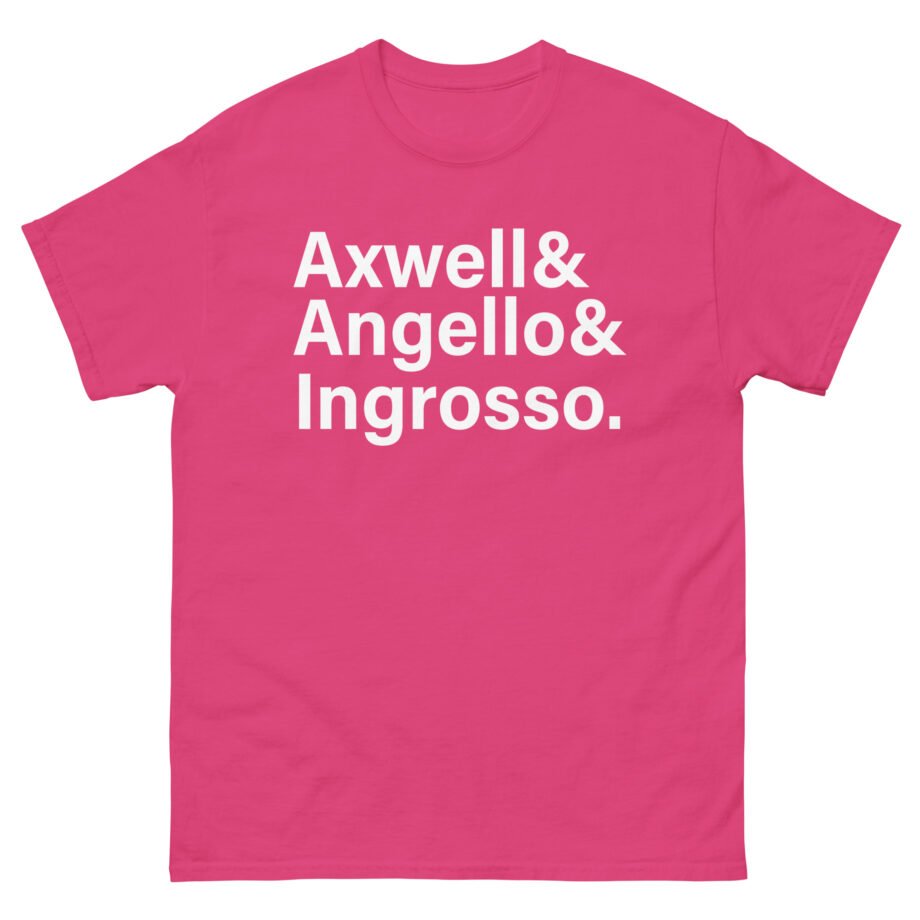 Axwell  Angello Ingrosso Unisex classic tee