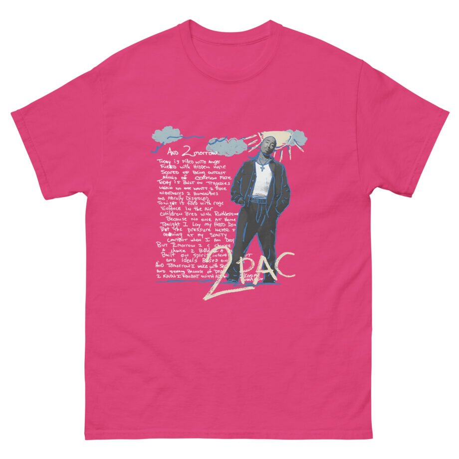 2pac and 2morrow Notebook Unisex classic tee