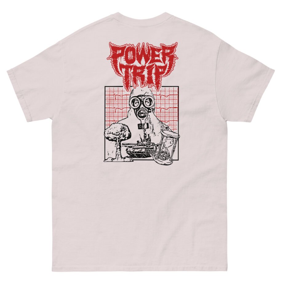 Power Trip Gas Mask Unisex classic tee