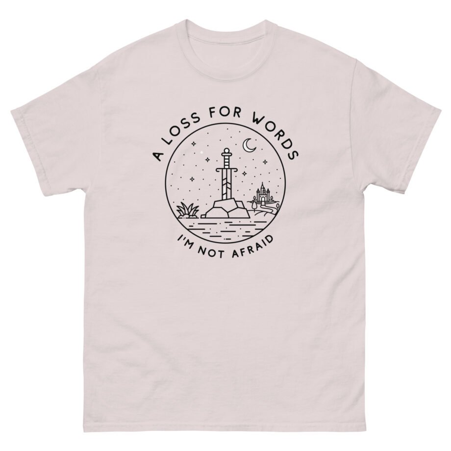 A Loss for Words Sword Unisex classic tee