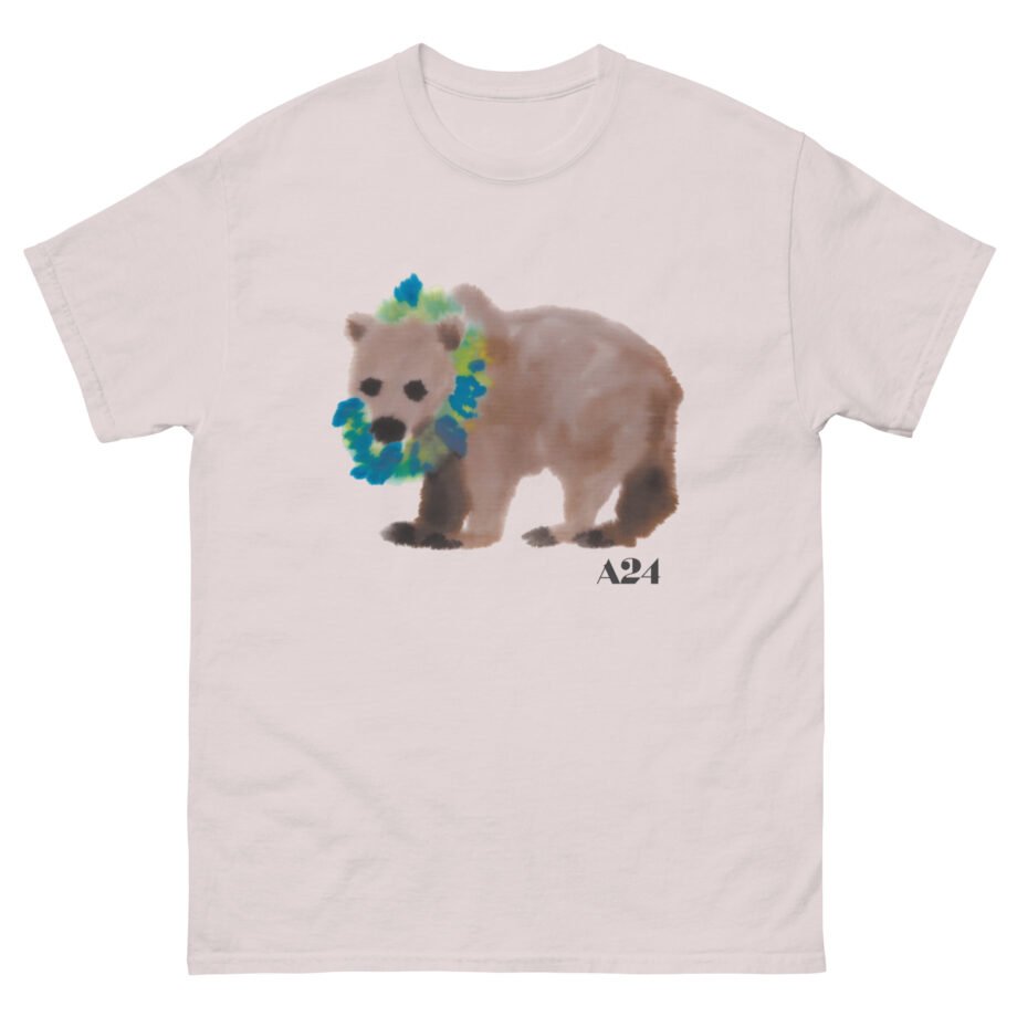 A24 X Rop Van Mierlo Bear Watercolor Unisex classic tee