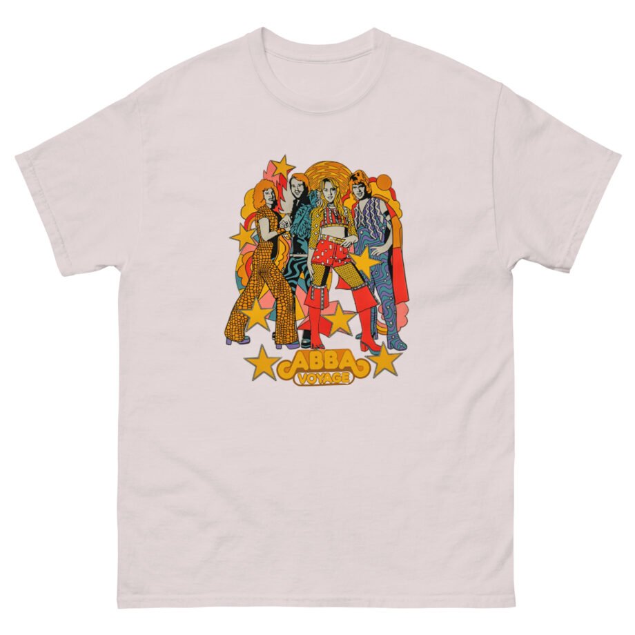 Abba Voyage Illustration Natural Unisex classic tee