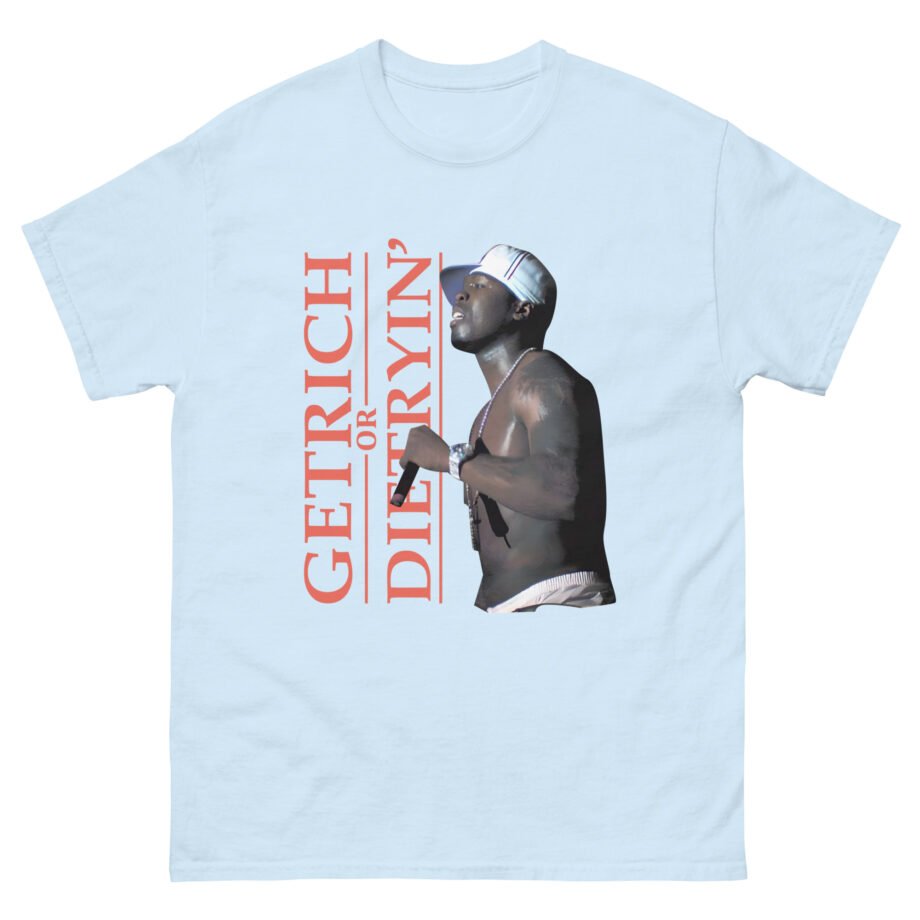 50 Cent Get Rich Logo Unisex classic tee