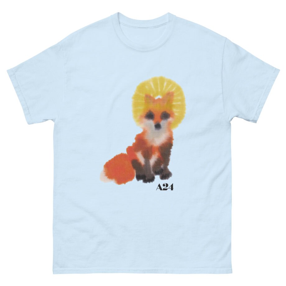 A24 X Rop Van Mierlo Fox Watercolor Unisex classic tee