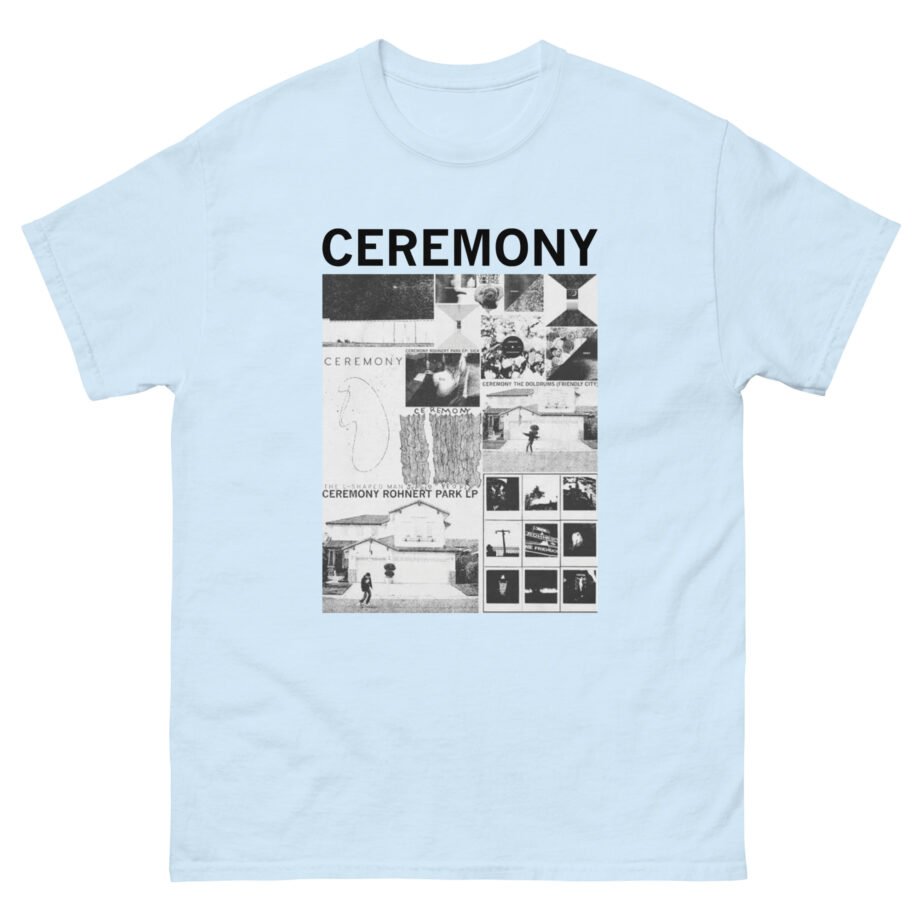 Ceremony Discography Unisex classic tee