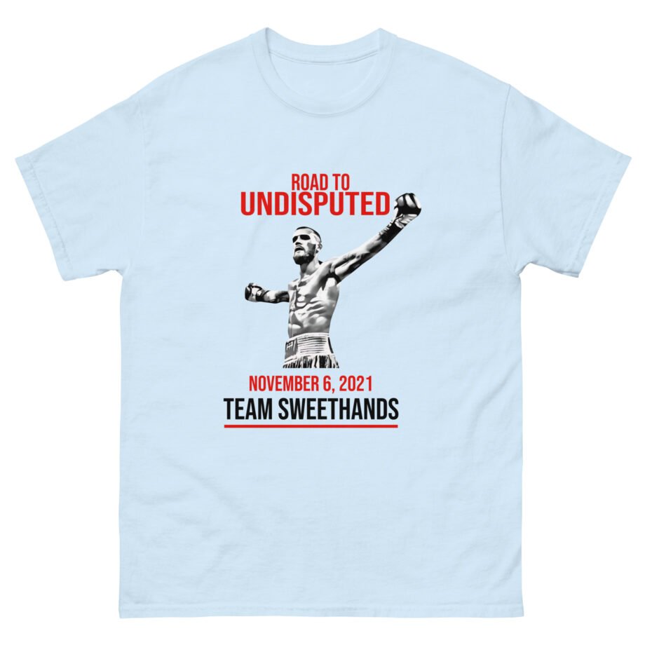 Caleb Plant Team Plant Nov 6th Fight Unisex classic tee