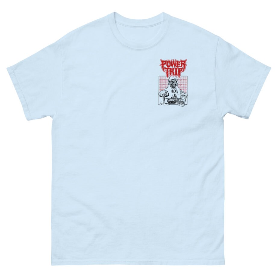 Power Trip Gas Mask Unisex classic tee