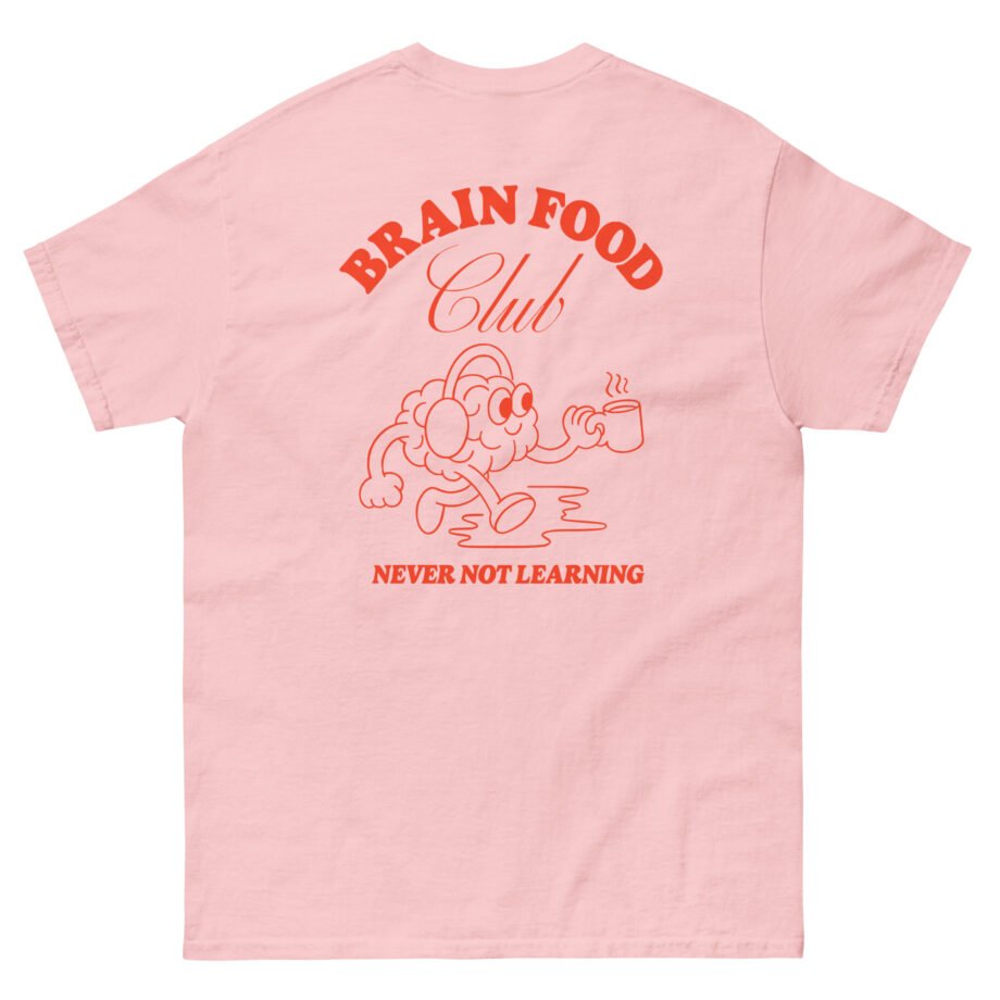 Wissen Weekly BRAIN FOOD CLUB Unisex classic tee