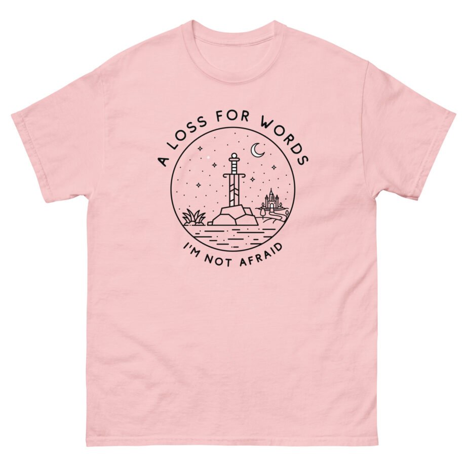A Loss for Words Sword Unisex classic tee