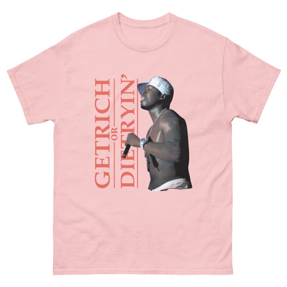 50 Cent Get Rich Logo Unisex classic tee
