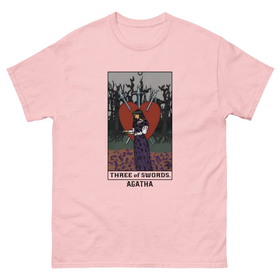 Marvel Agatha Three of Swords Tarot Unisex classic tee