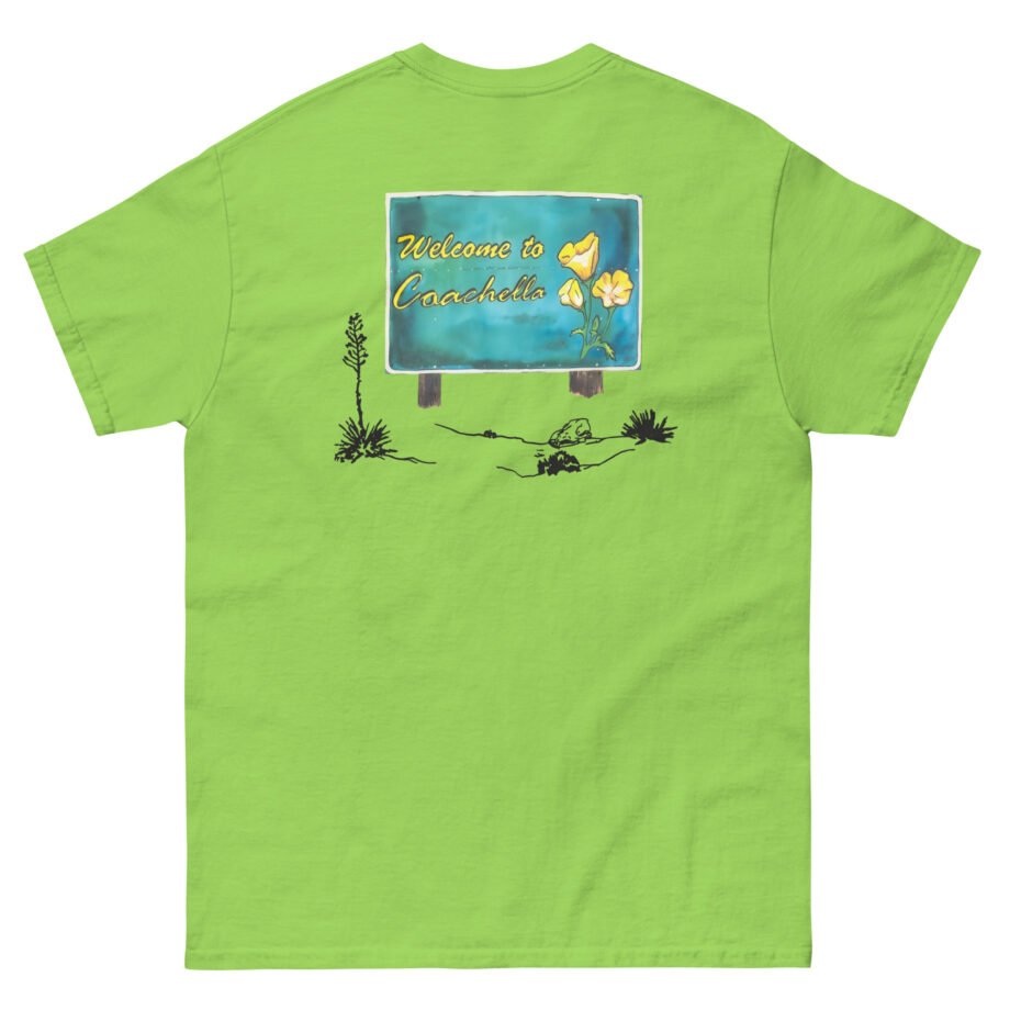 Coachella Welcome to Coachella Unisex classic tee