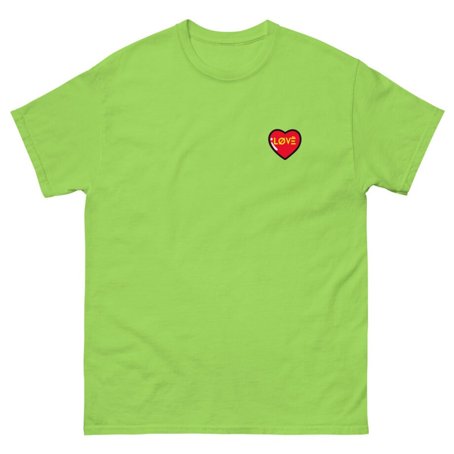 Aaron Carter All we need is LØVË Unisex classic tee