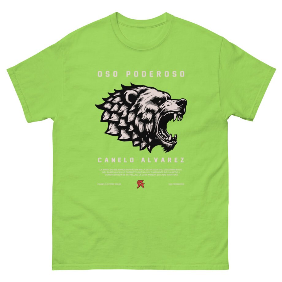 Canelo Oso Empoderado Unisex classic tee