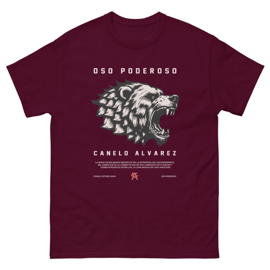 Canelo Oso Empoderado Unisex classic tee