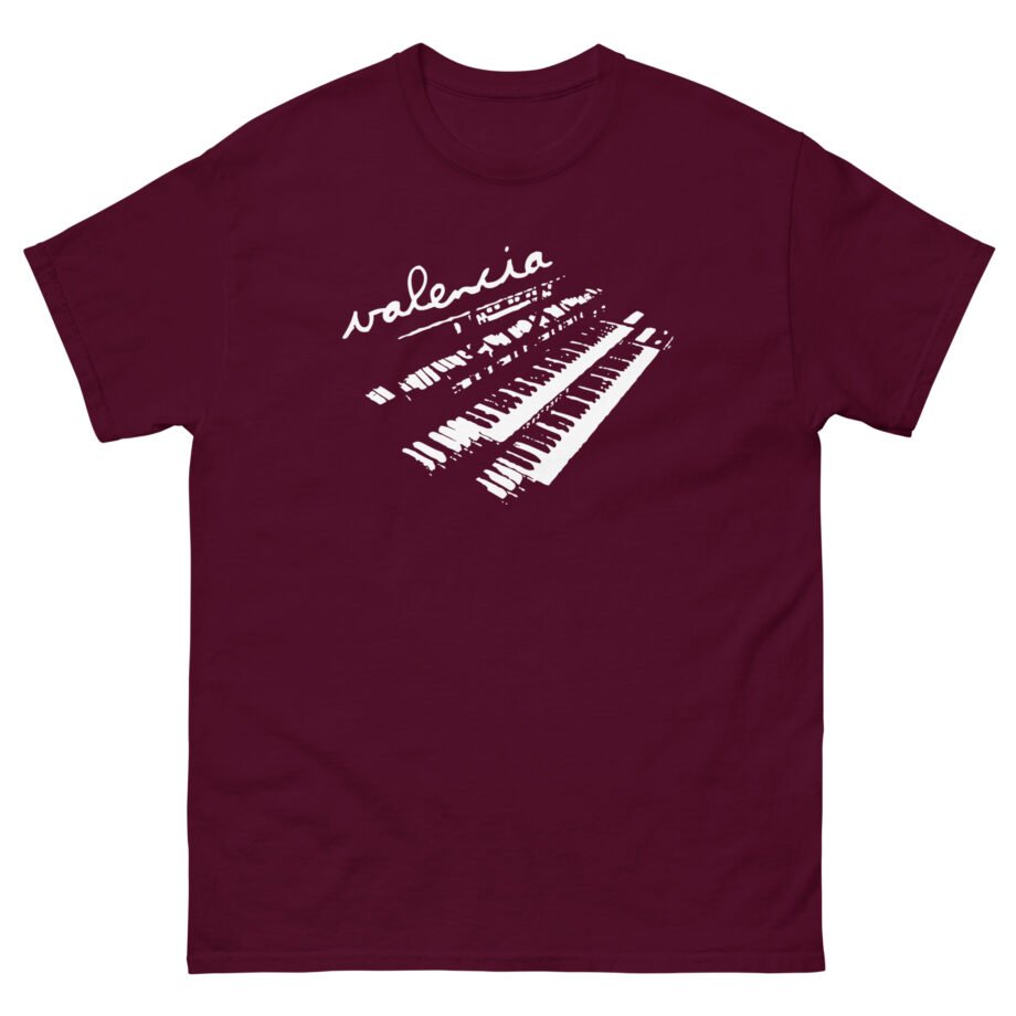 Valencia Piano Unisex classic tee