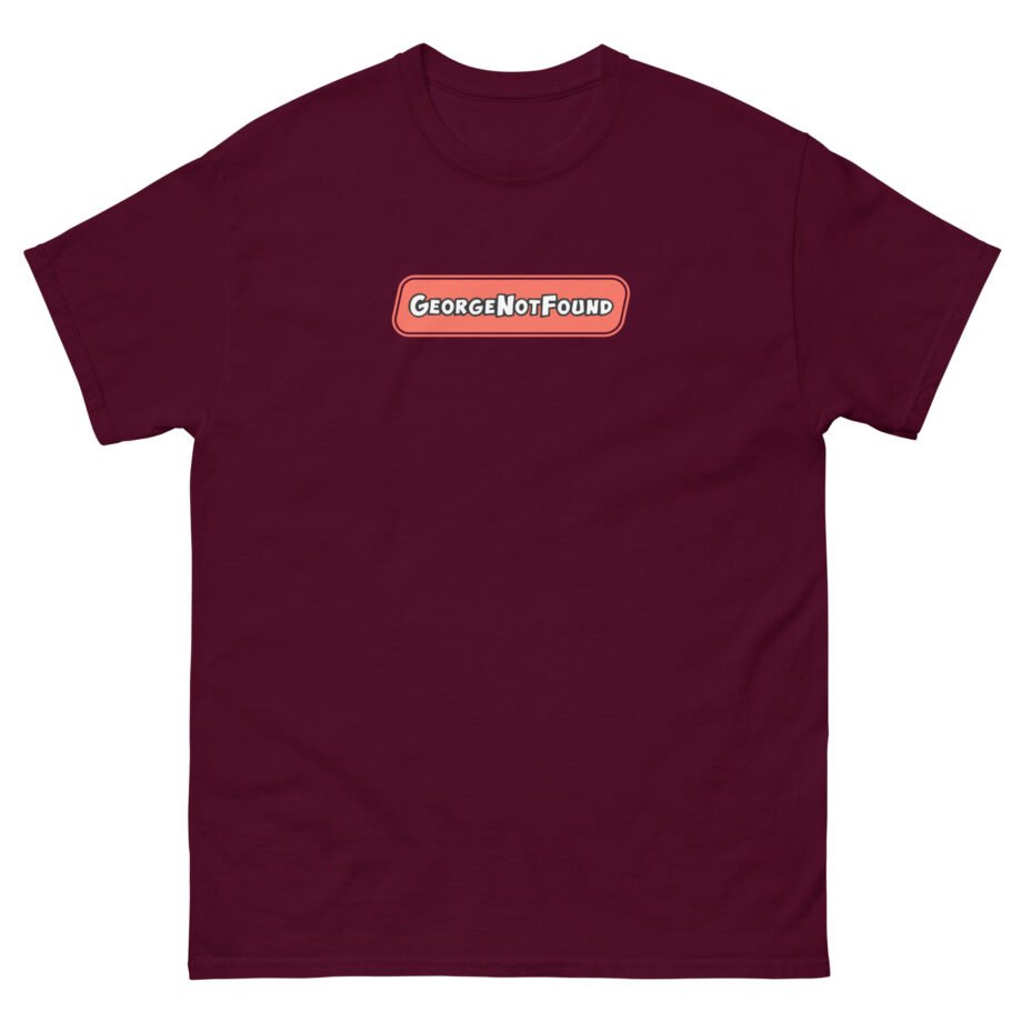 Georgenotfound Logo Unisex classic tee