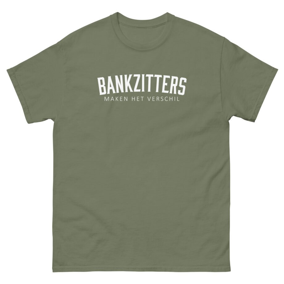 Bankzitters Maken Het Verschil Unisex classic tee