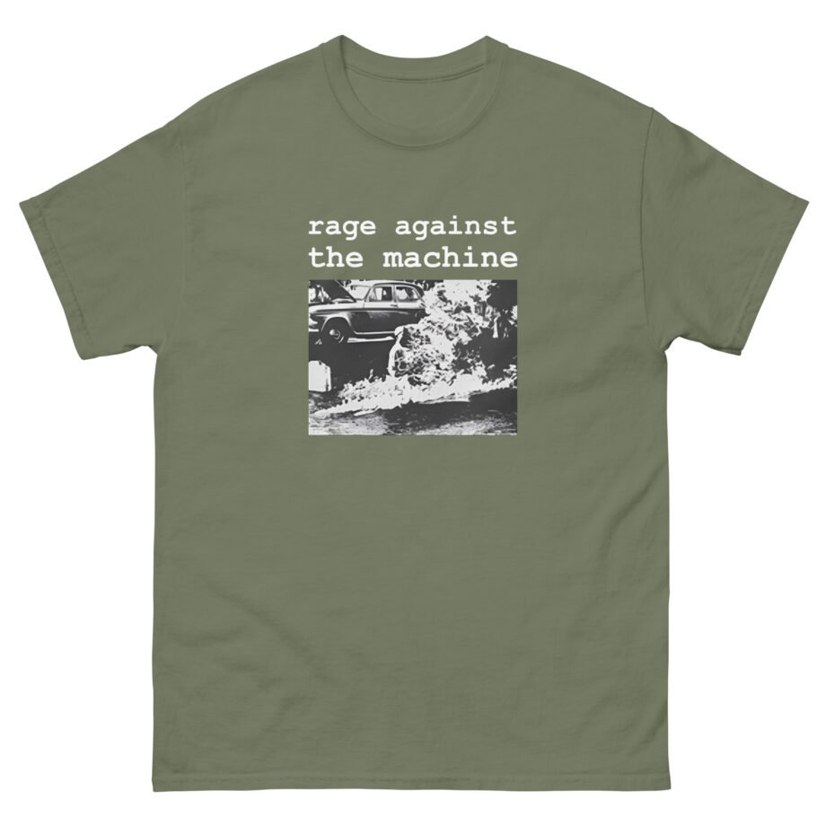 Rage Against the Machine Self-immolation Unisex classic tee