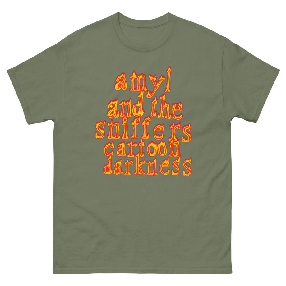 Amyl and the Sniffers Cartoon Darkness Unisex classic tee