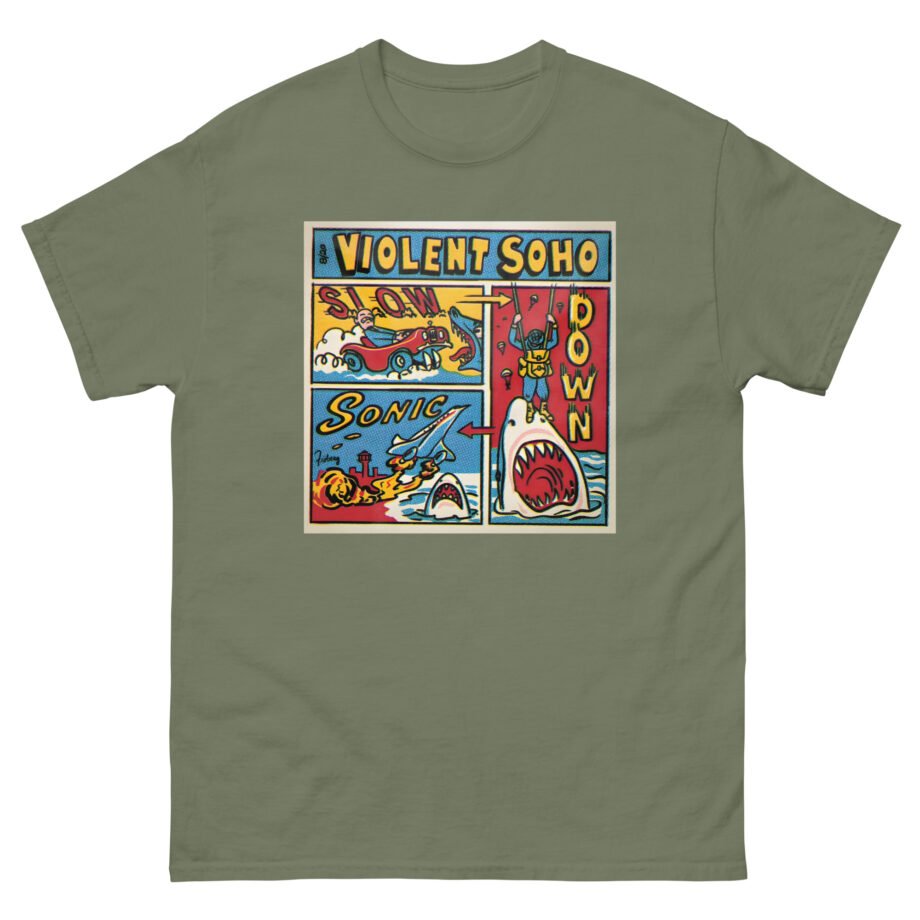 Violent Soho Slow Down Sonic Unisex classic tee