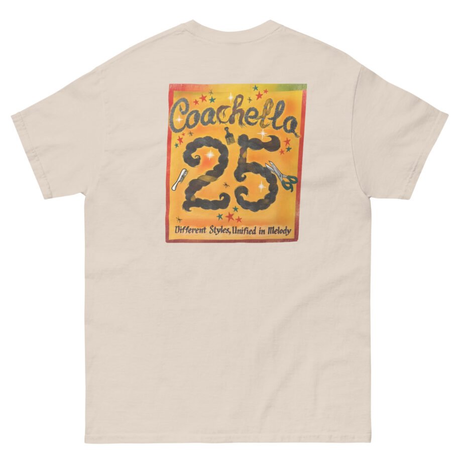 Coachella Jordan Bentley x Coachella Hair Unisex classic tee