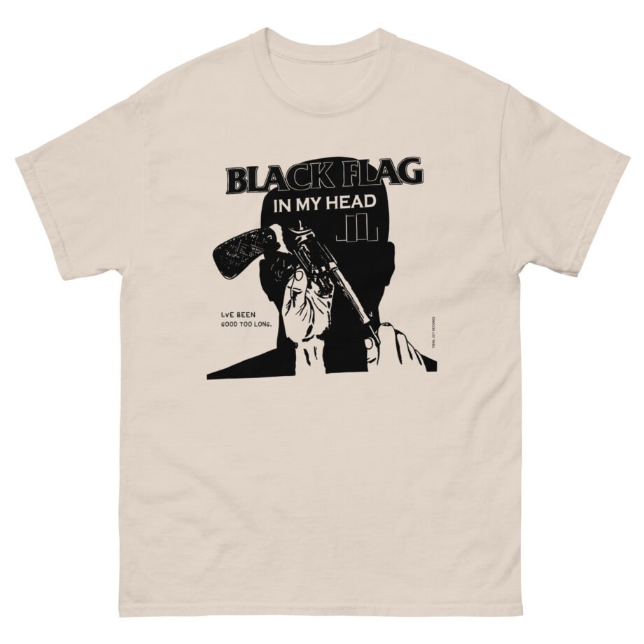 Black Flag in My Head Unisex classic tee