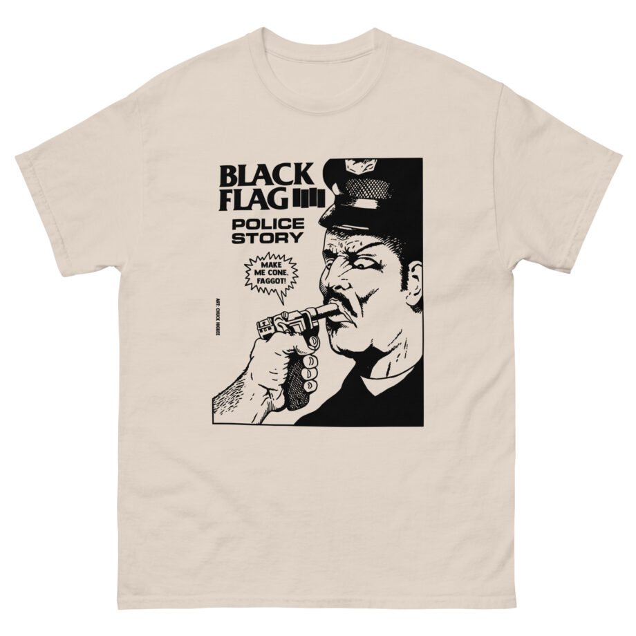 Black Flag Police Story Unisex classic tee