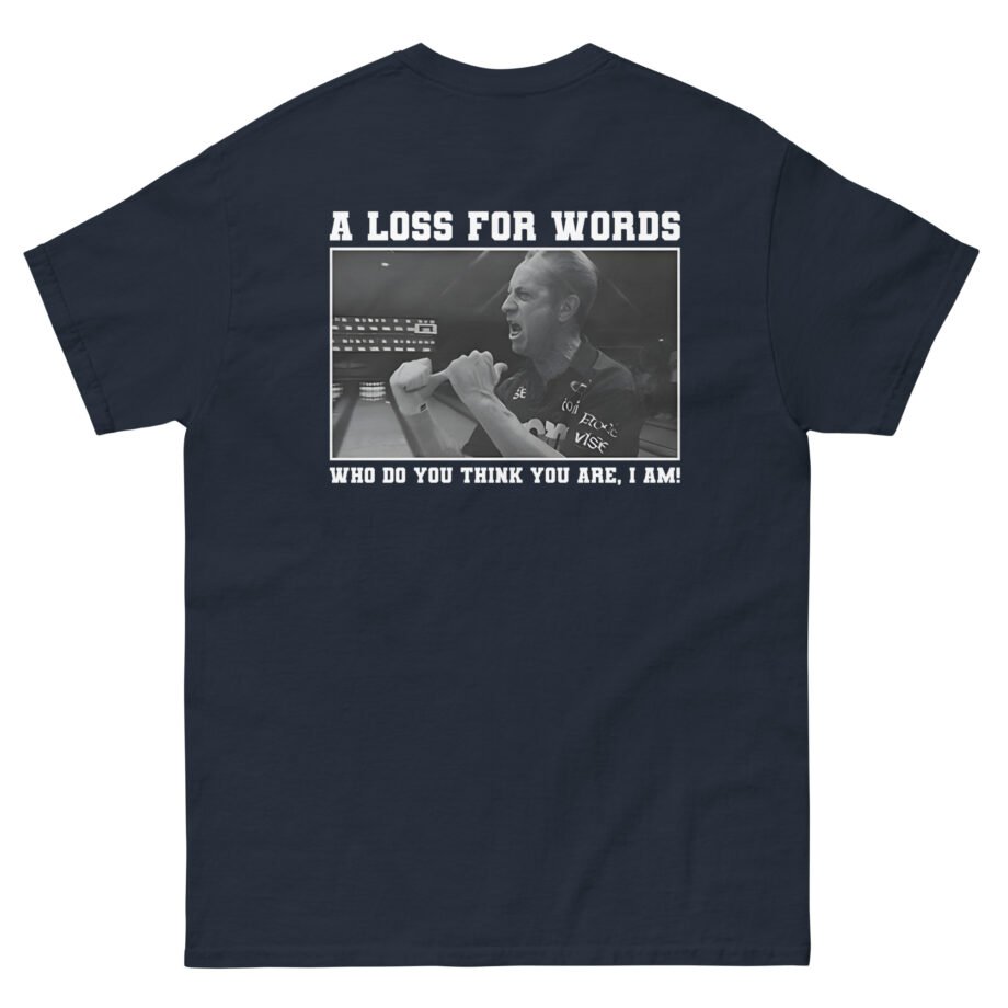 A Loss for Words Pete Weber Unisex classic tee