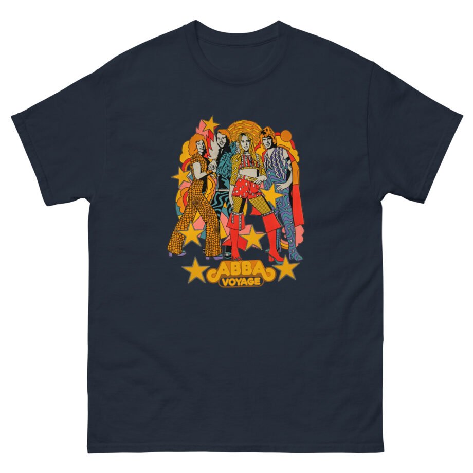 Abba Voyage Illustration Natural Unisex classic tee
