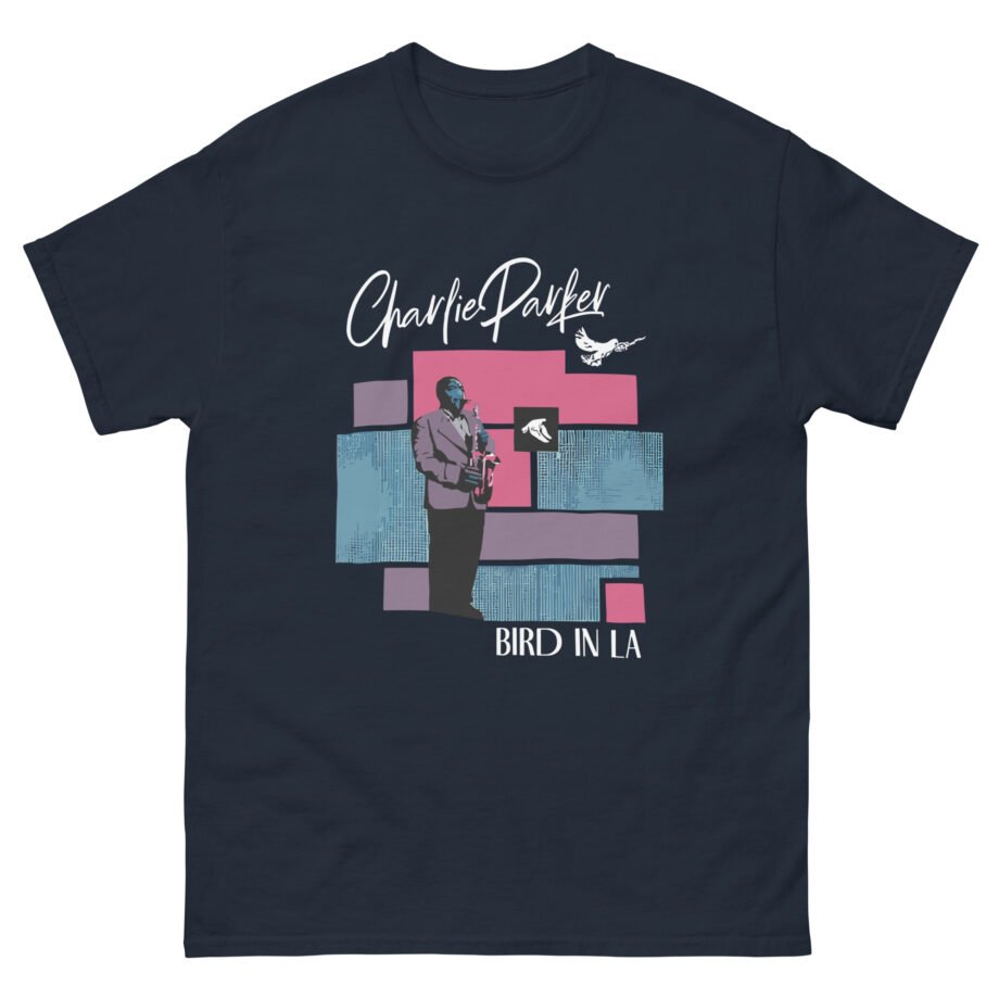 Charlie Parker Bird In LA Unisex classic tee