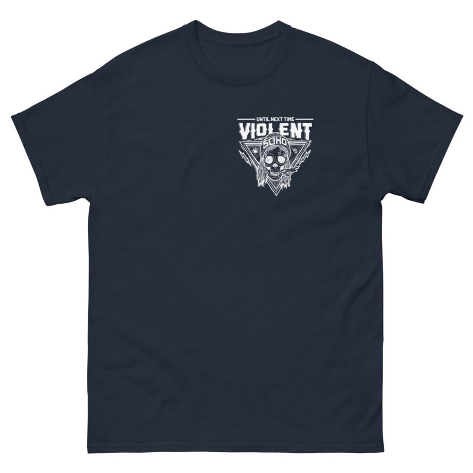 Violent Soho Until Next Time Blazin' Skull Unisex classic tee