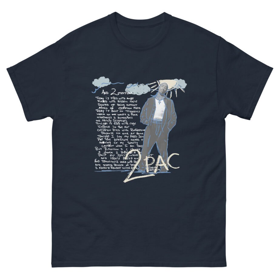 2pac and 2morrow Notebook Unisex classic tee
