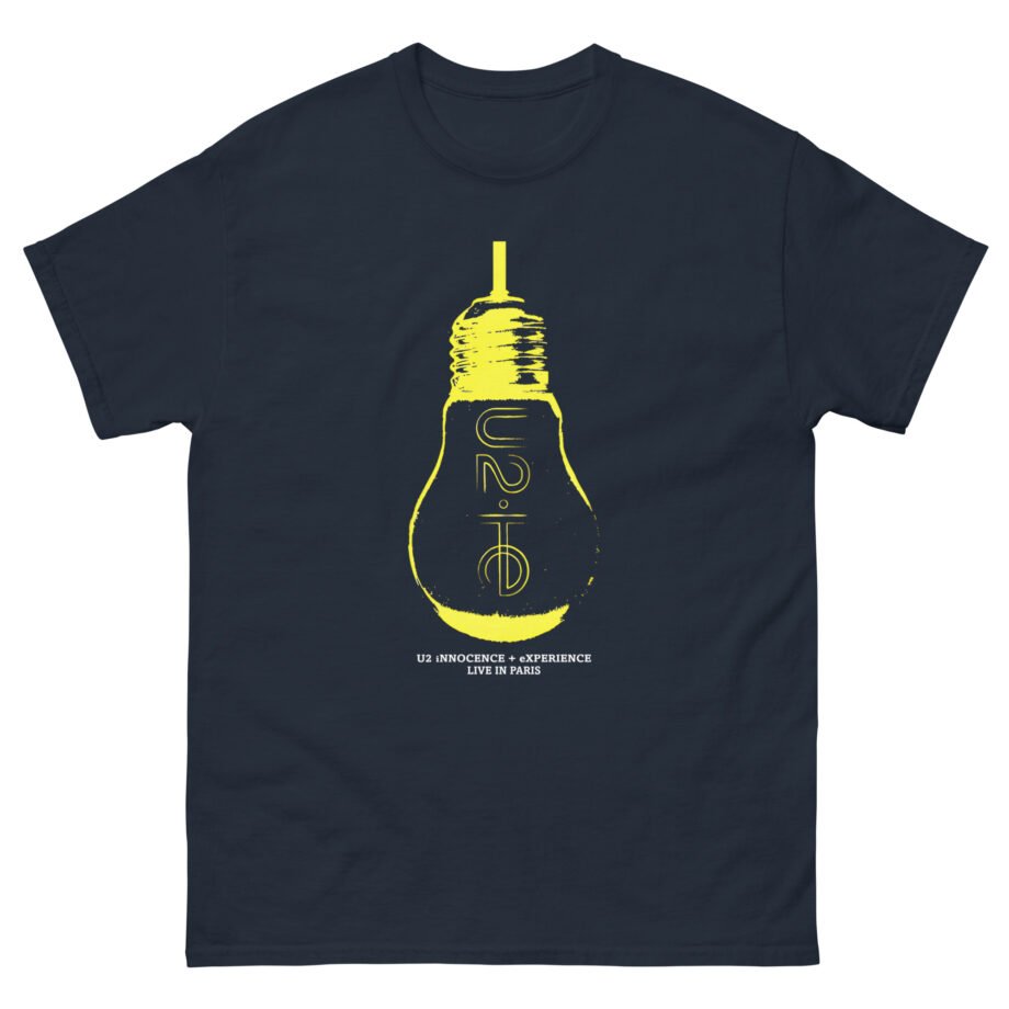 U2 Ie Lightbulb Unisex classic tee