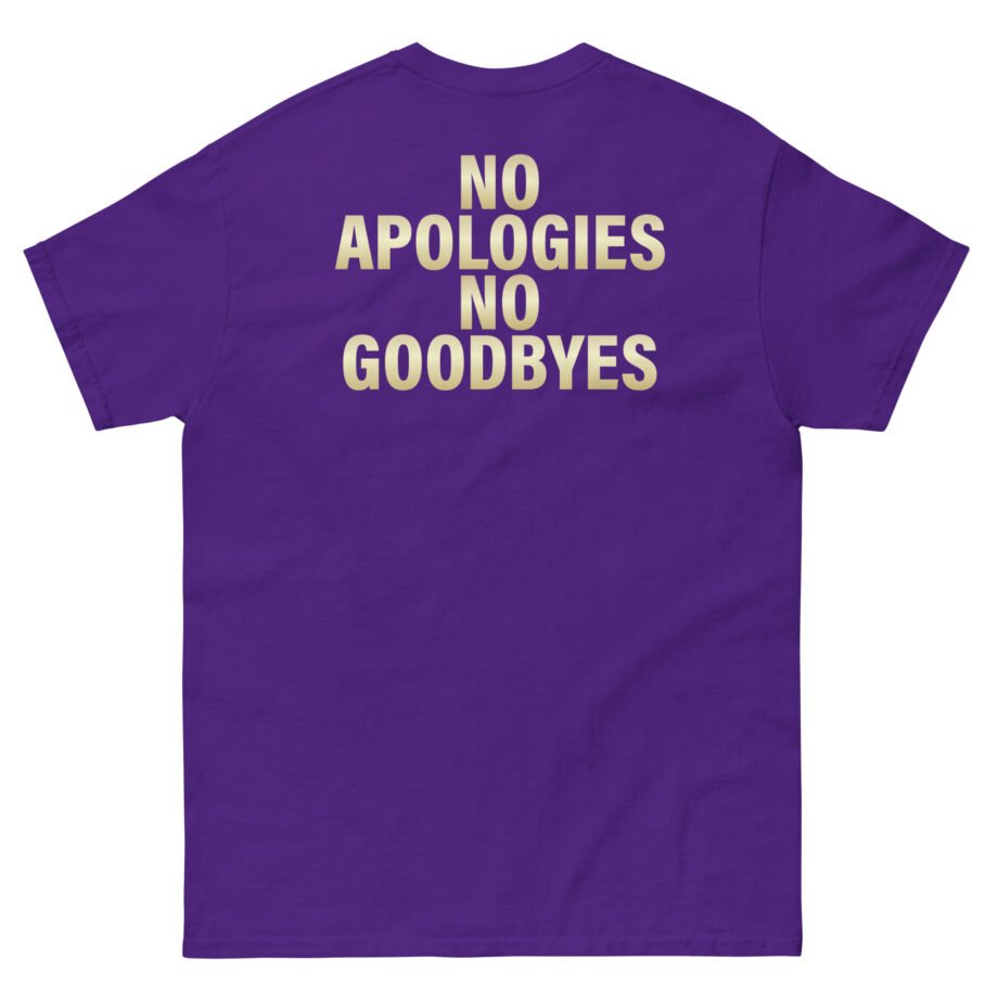 Spite No Apologies Foil Unisex classic tee