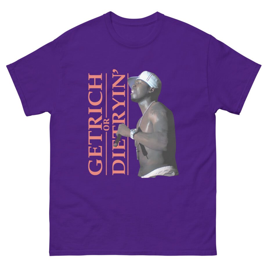 50 Cent Get Rich Logo Unisex classic tee