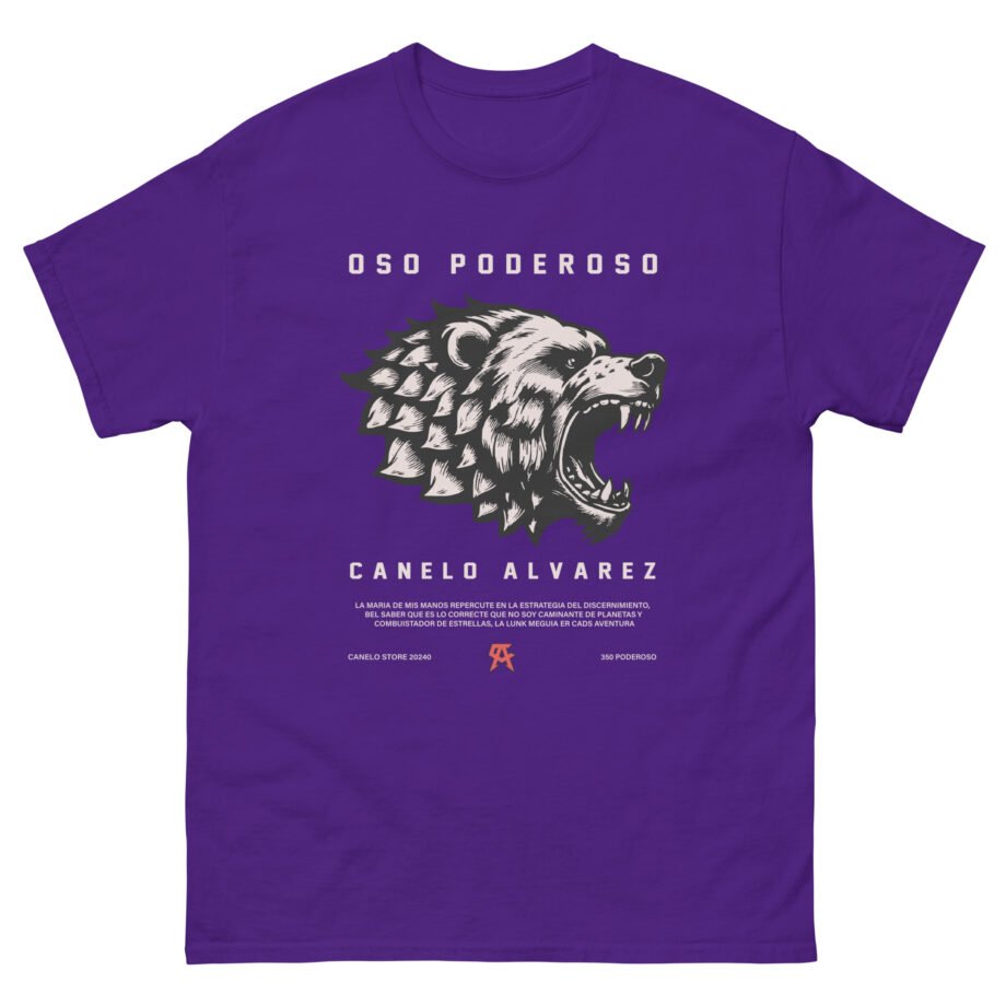 Canelo Oso Empoderado Unisex classic tee