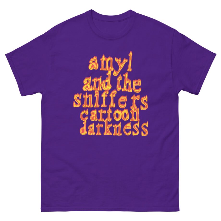 Amyl and the Sniffers Cartoon Darkness Unisex classic tee