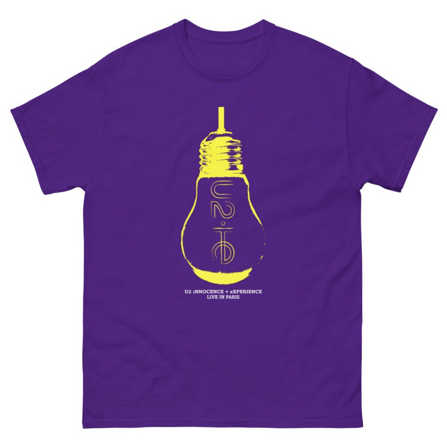 U2 Ie Lightbulb Unisex classic tee