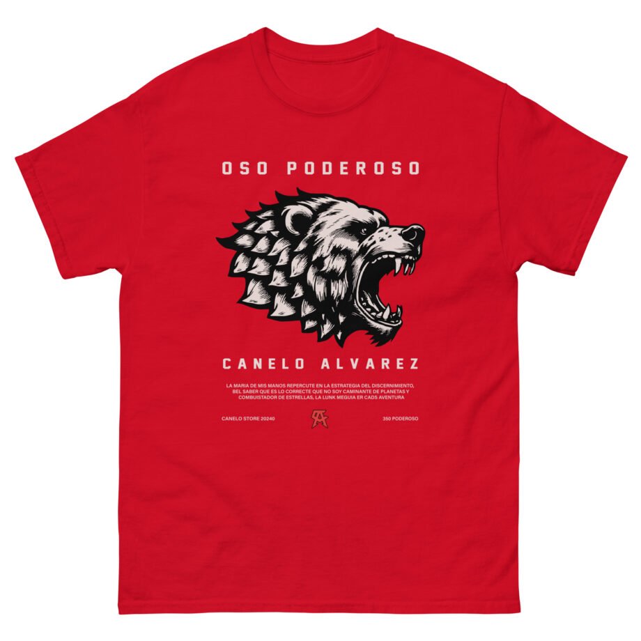 Canelo Oso Empoderado Unisex classic tee