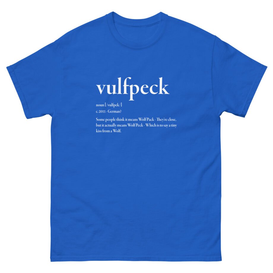 Vulfpeck Definition Unisex classic tee