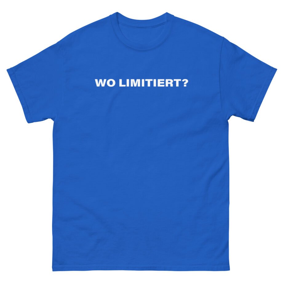 Friendly Wo Limitiert Unisex classic tee
