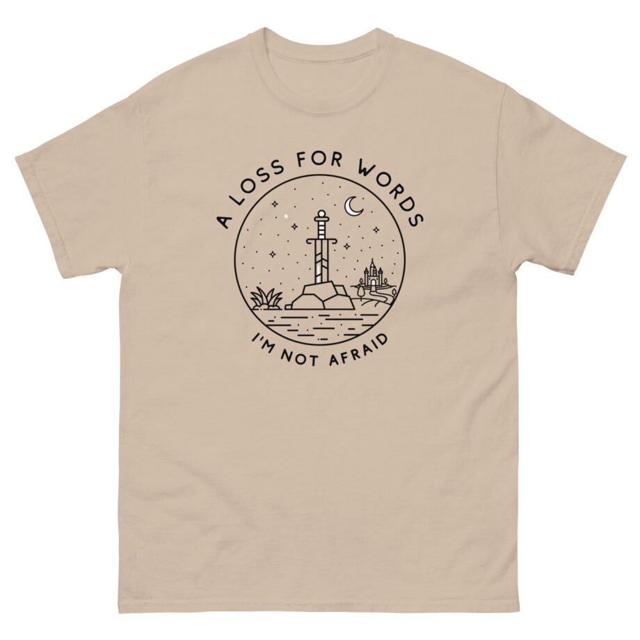 A Loss for Words Sword Unisex classic tee