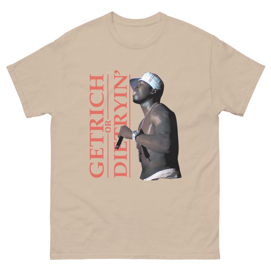 50 Cent Get Rich Logo Unisex classic tee