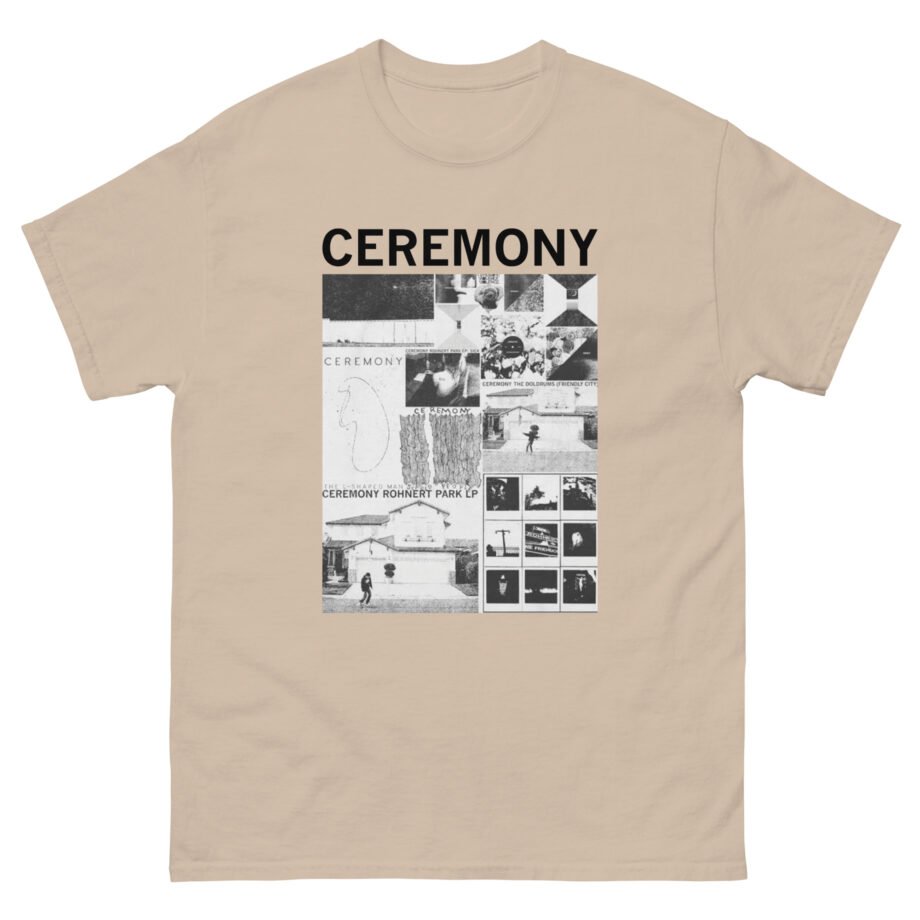 Ceremony Discography Unisex classic tee