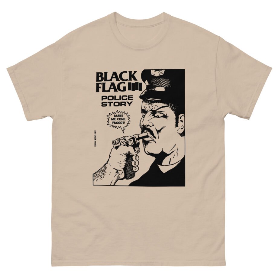 Black Flag Police Story Unisex classic tee