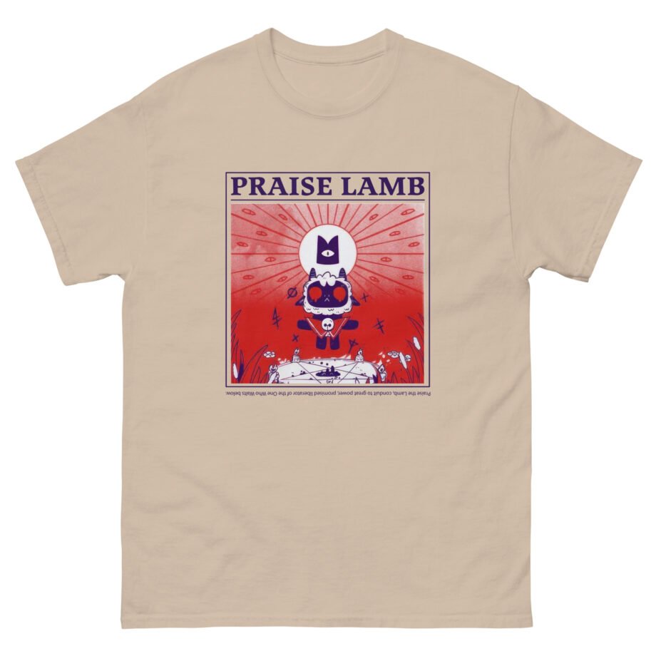 Cult of the Lamb Praise Lamb Unisex classic tee